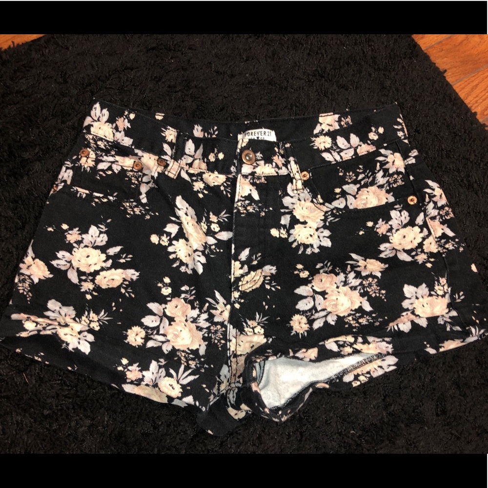 Forever 21 high waisted shorts